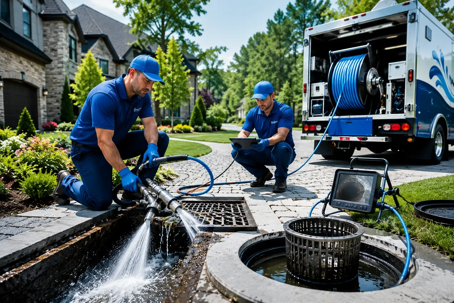 Local outdoor drain cleaning professionals in Arlington, IL