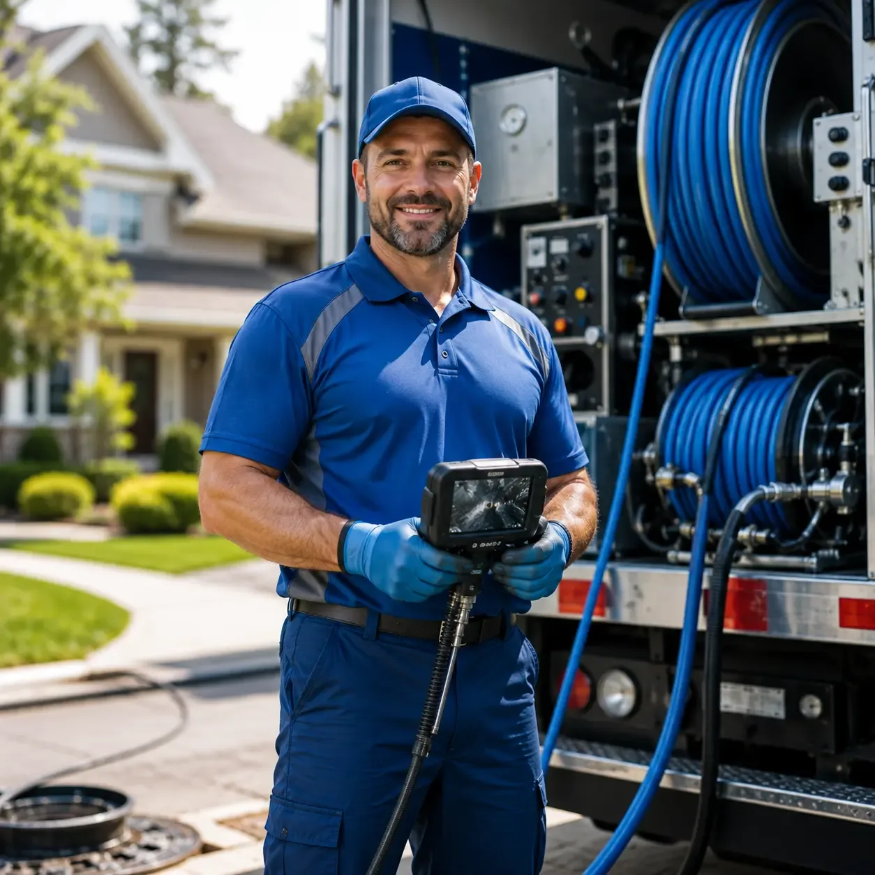 Local outdoor drain cleaning specialists in Arlington, IL